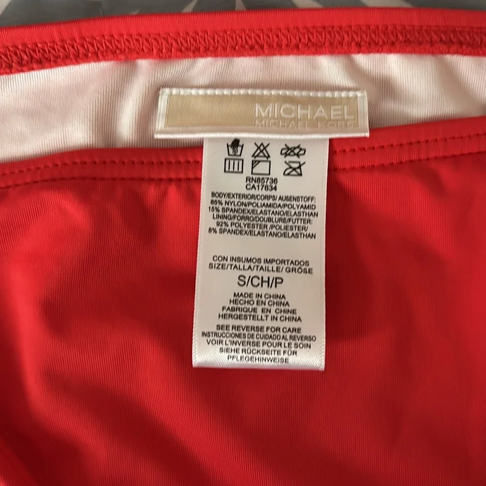Michael Kors bikini set Poppy size small